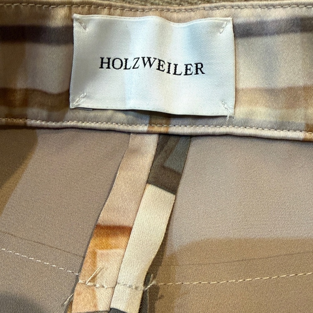 Holzweiler Skunk Pant straight leg satin patchwork medium - Picture 10 of 12